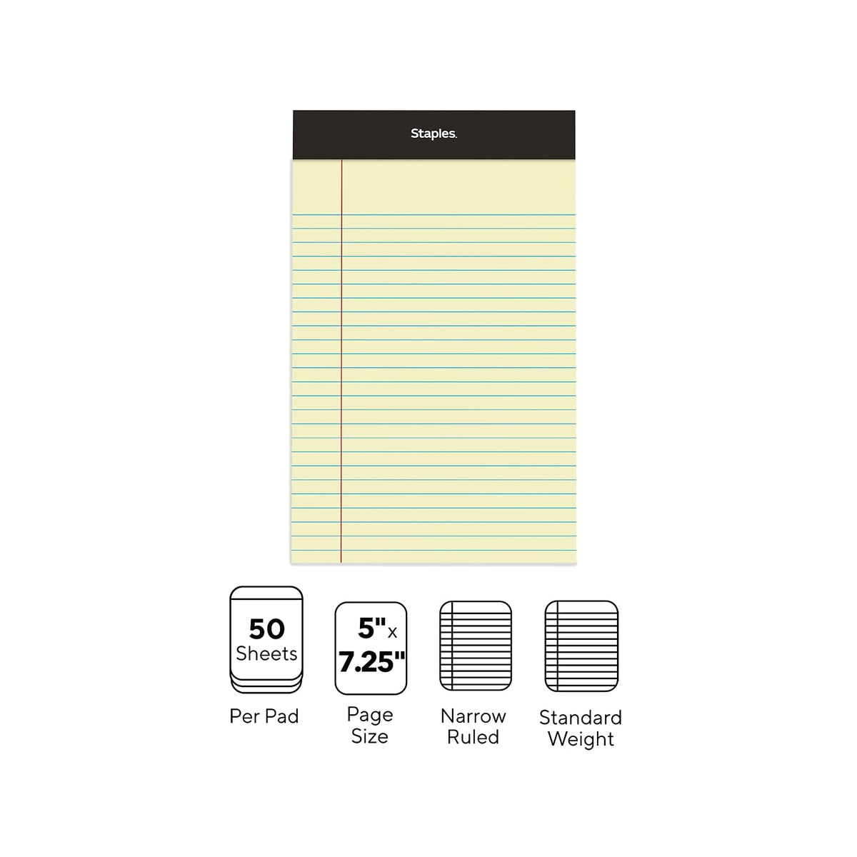 Staples Blank Book 26829, 600 Count – view 3