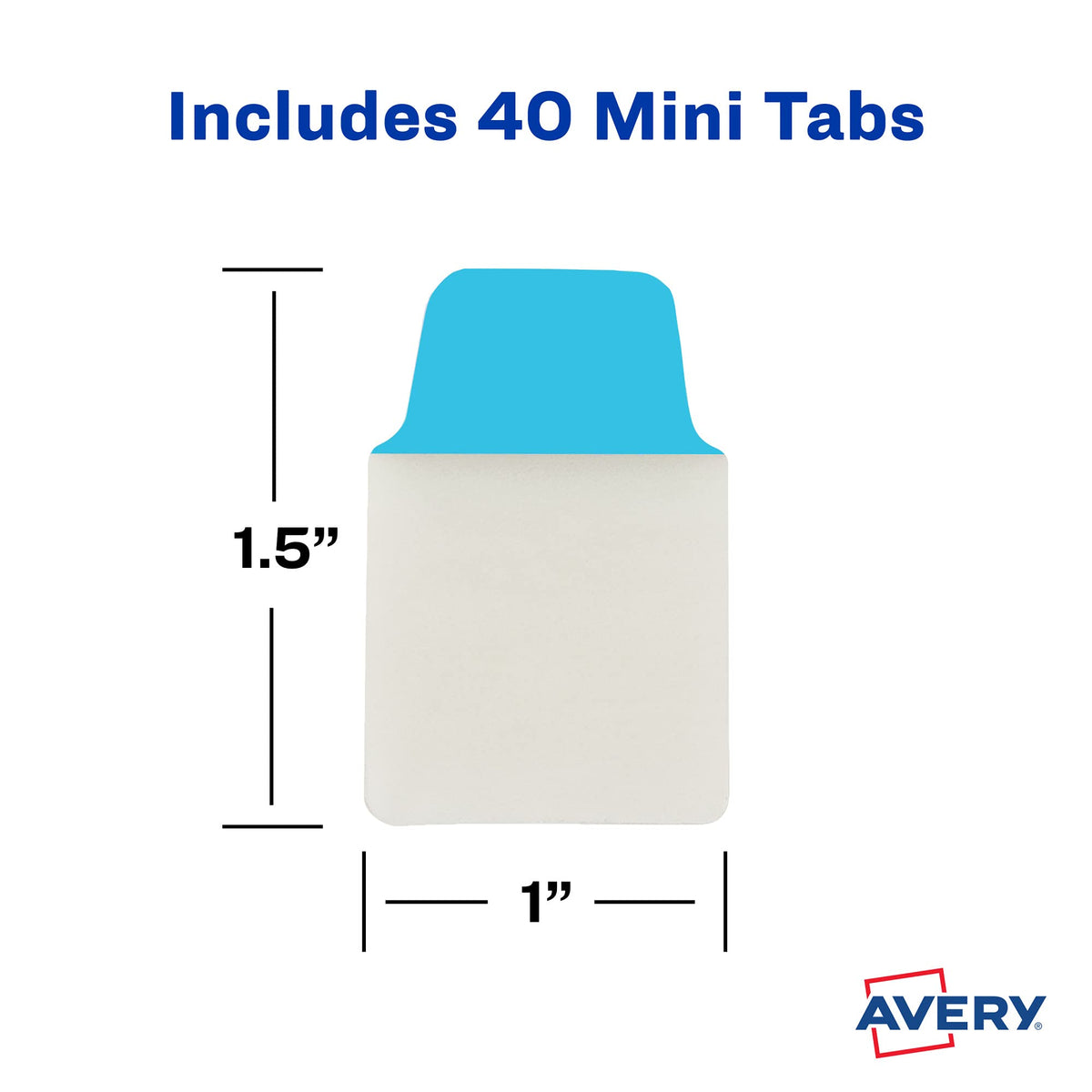 Avery Label 74760, 1 x 1.5 – view 7
