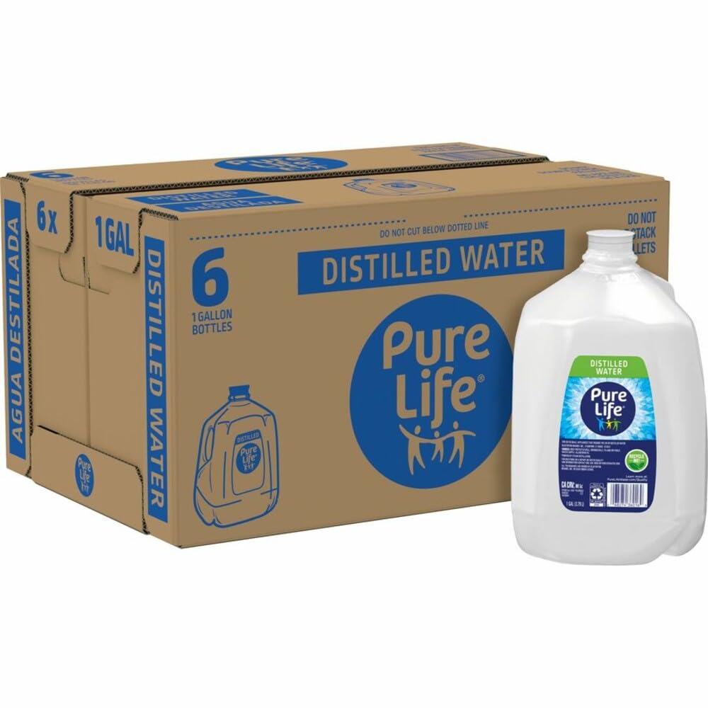 Pure Life Water NLE12532472, 128 Fl Oz (Pack of 6)