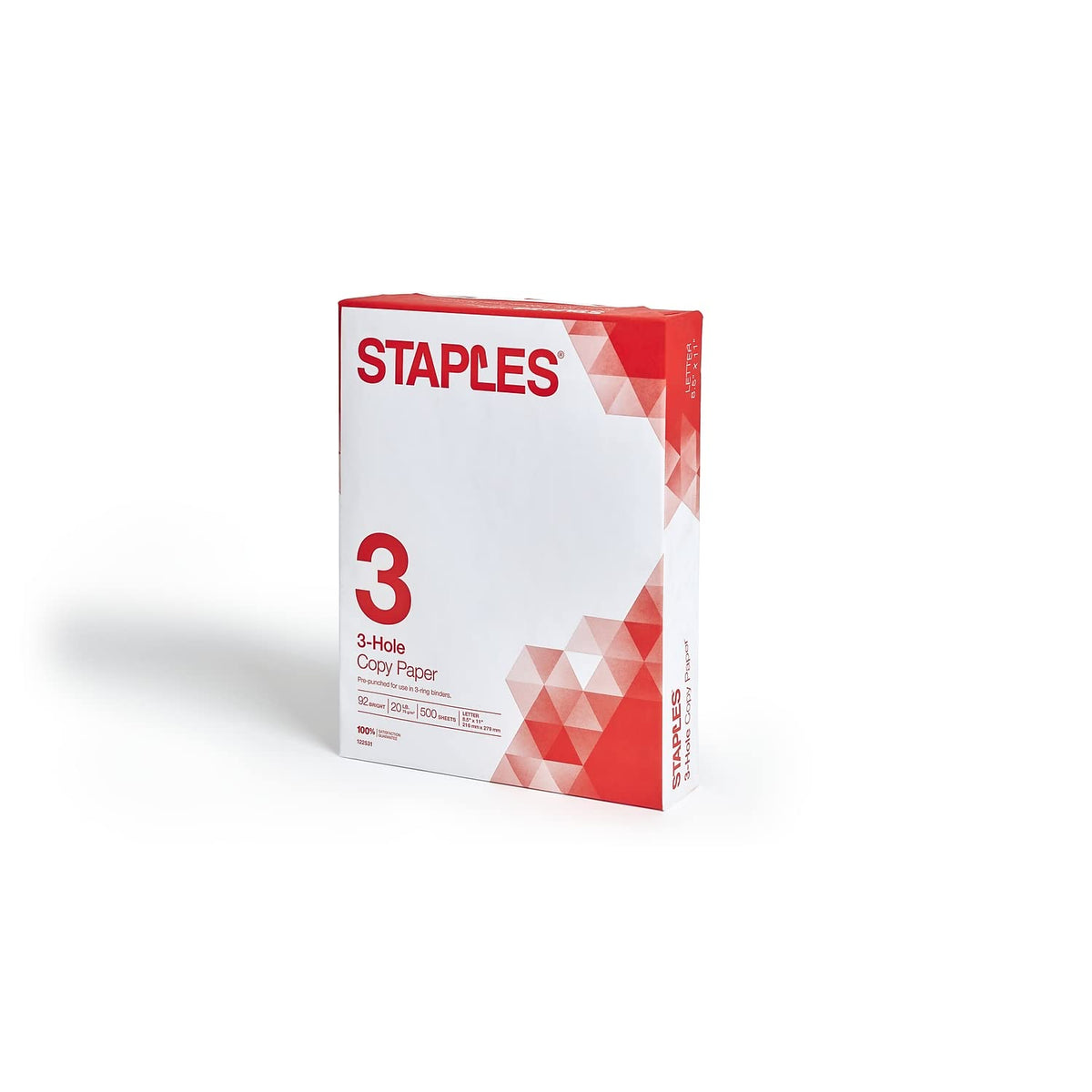 Staples Print Copy Paper 221192, 500 Sheets