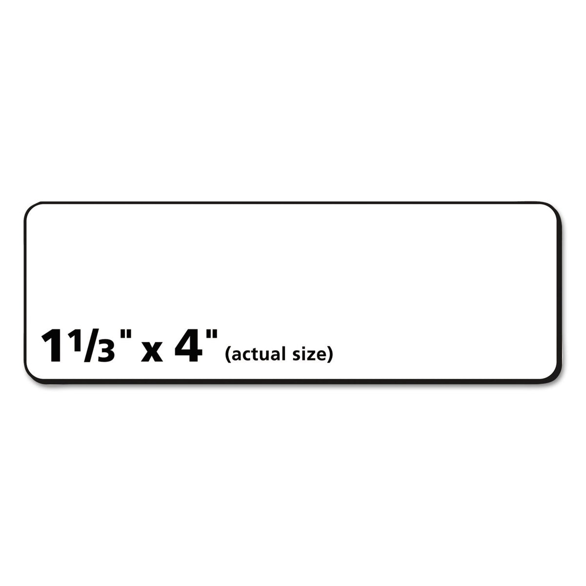 Avery Label 05162, 1-1/3 Inch x 4 Inch, 1400 Count – view 5