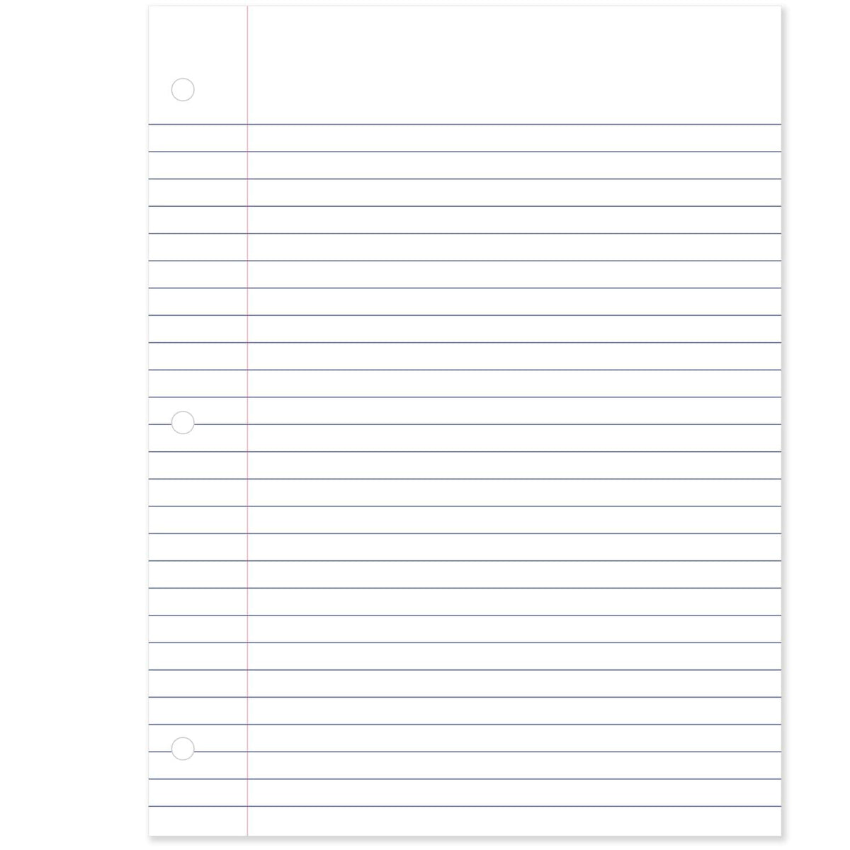 Mead Writing Paper 15200, 200 Count – view 2