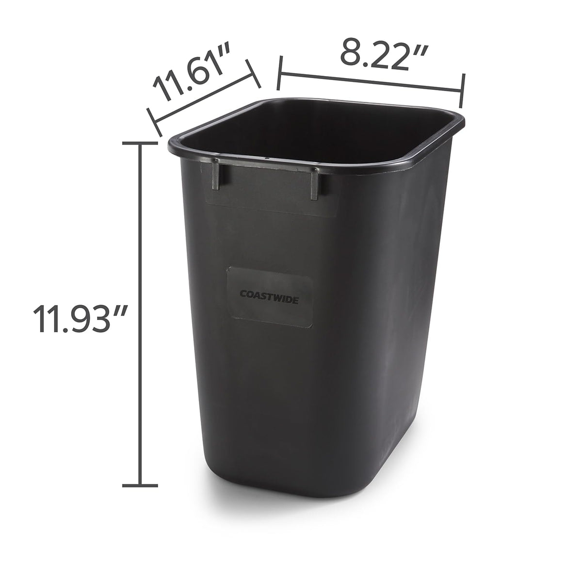 COASTWIDE Trash Can CW56428-6PK-VB, 3.5 Gal., 6 Count – view 4