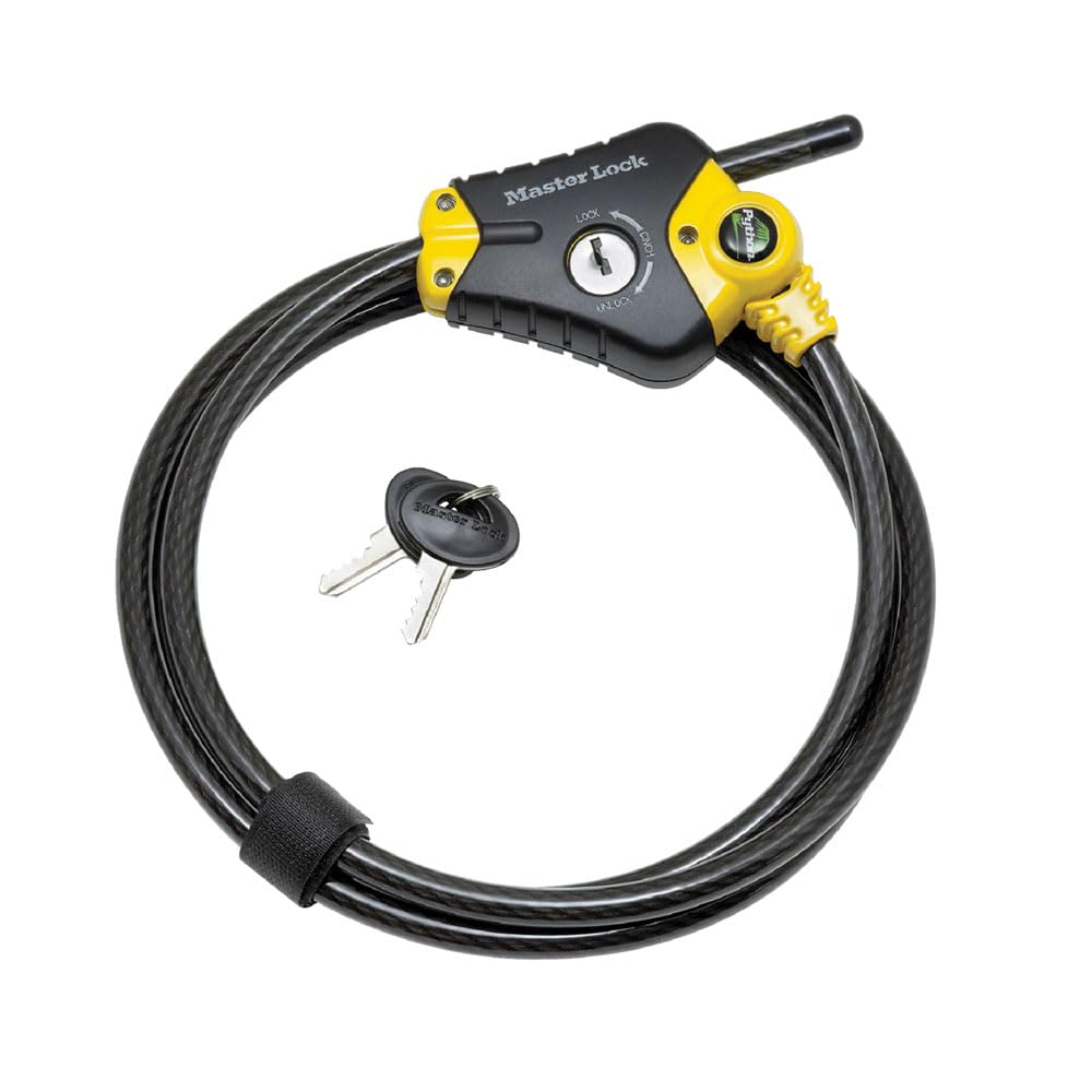 Master Lock 8413DPF, 6' x 3/8" diameter