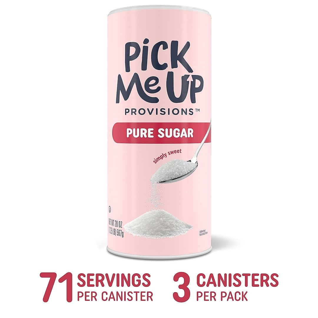 Pick Me Up Provisions Sugar PM62433/94205, 20 Ounce (Pack of 3) – view 3