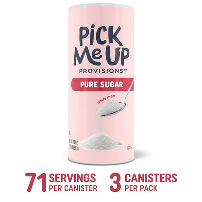 Pick Me Up Provisions Sugar PM62433/94205, 20 Ounce (Pack of 3) – view 3