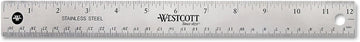 Westcott Ruler 500-10415, 12"