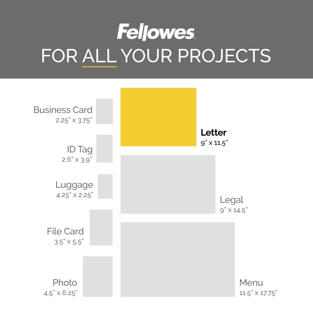 Fellowes Laminator 5743401, 200 Count – view 4