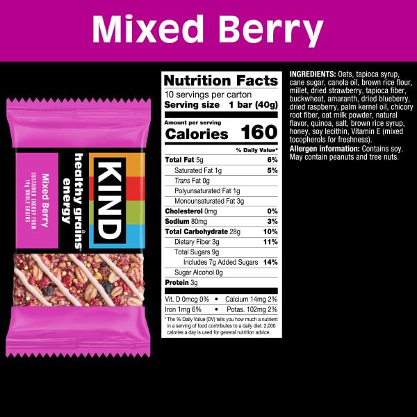 KIND Snack Food Bar 67062, 10 Count – view 2