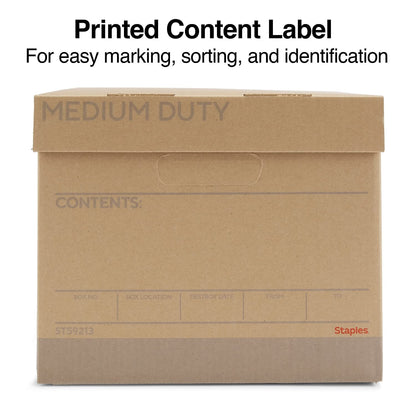Staples Storage Box 2489303, 12 Pack – view 5