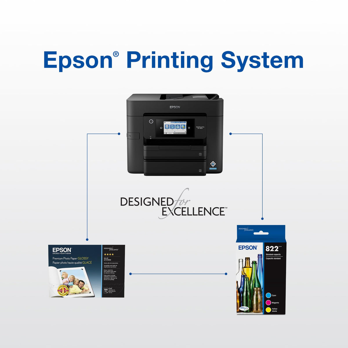 Epson Inkjet Printer Ink T822XL-BCS, High Yield / Standard Yield – view 8