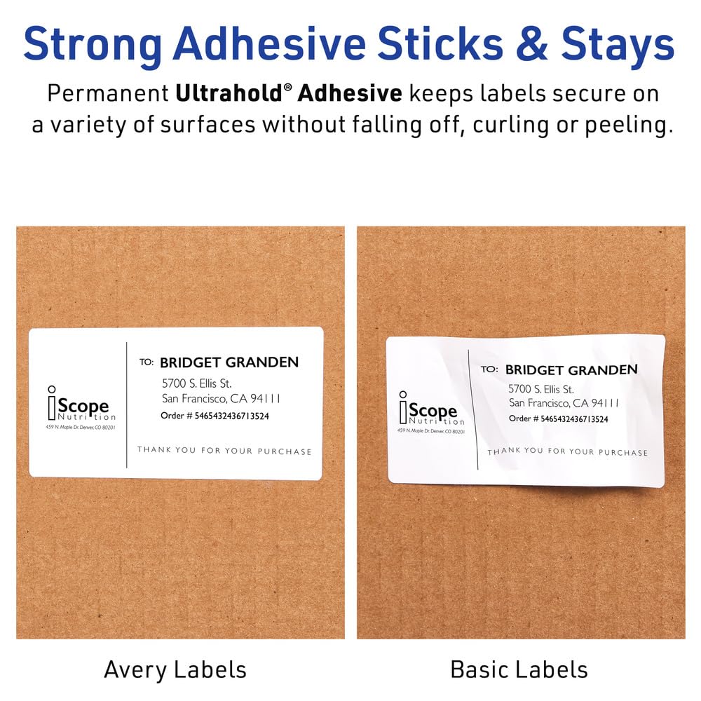 Avery Label 15513, 2" x 4", 100 Count – view 4