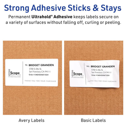 Avery Label 15513, 2" x 4", 100 Count – view 4