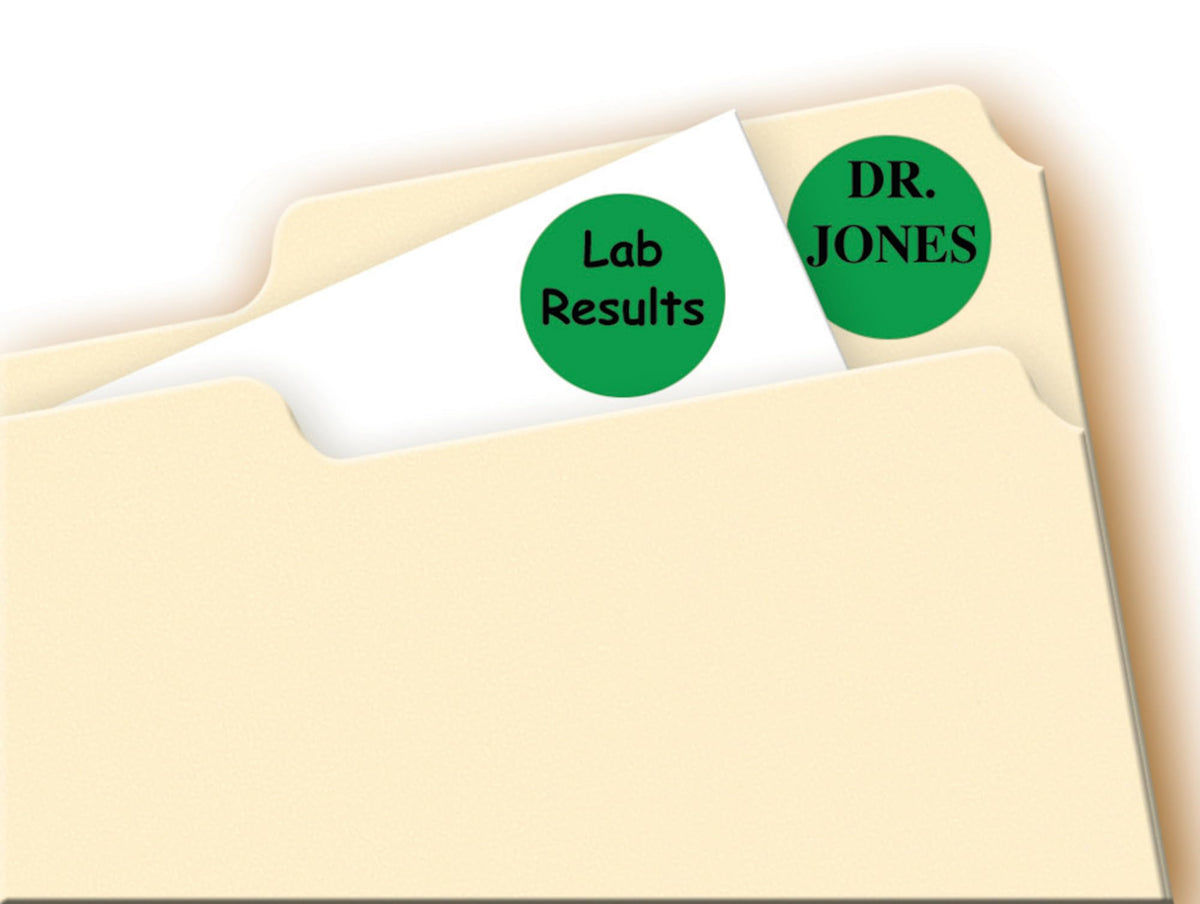 Avery Label 5463, 0.75 Inch Diameter, 1008 Count – view 3