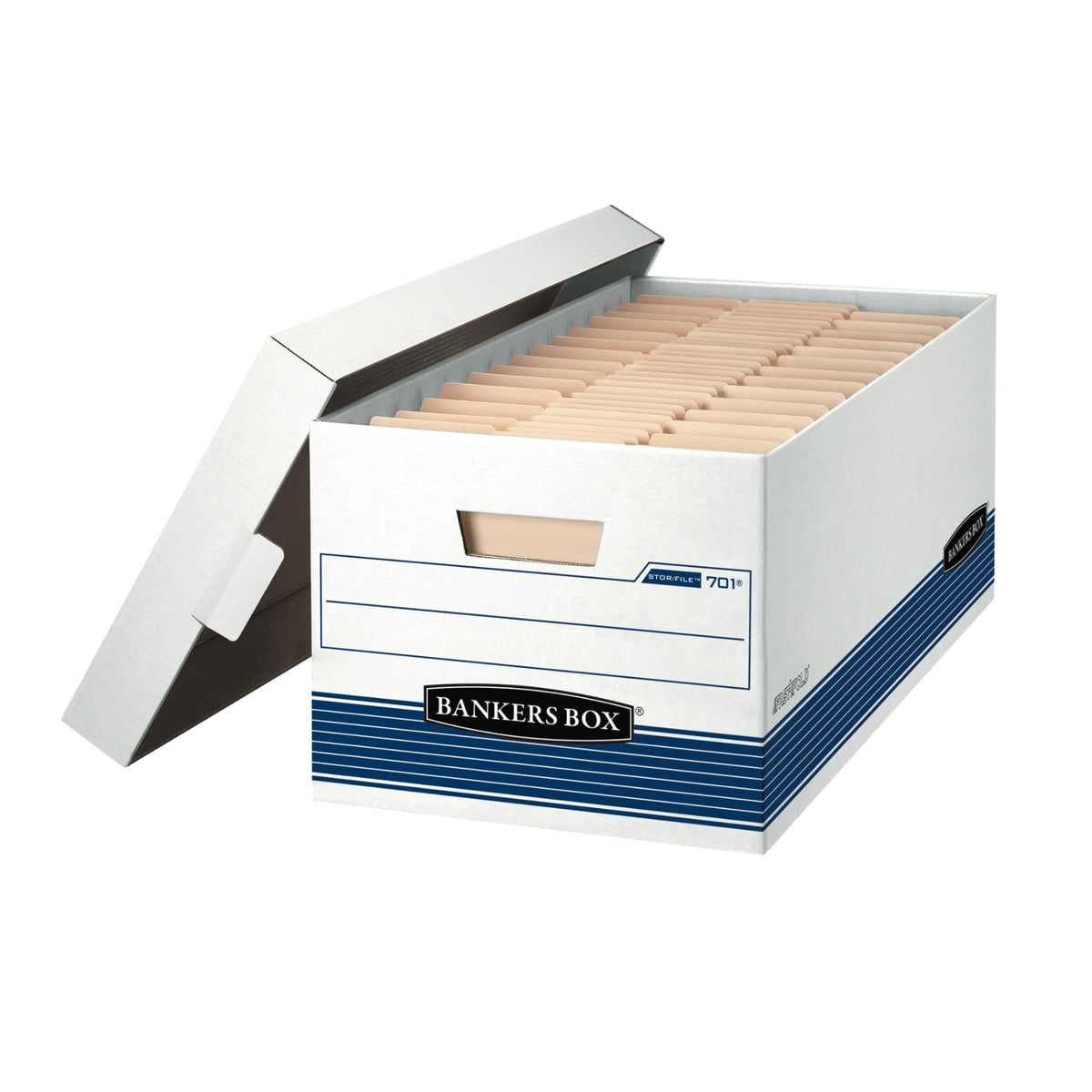 Bankers Box Storage Box 701, 12-Pack