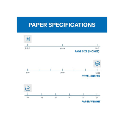Hammermill Print Copy Paper 103309C, 10 Ream | 5000 Sheets – view 2