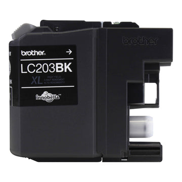 Brother Inkjet Printer Ink LC203BK, 550 Pages