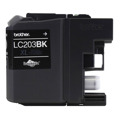 Brother Inkjet Printer Ink LC203BK, 550 Pages