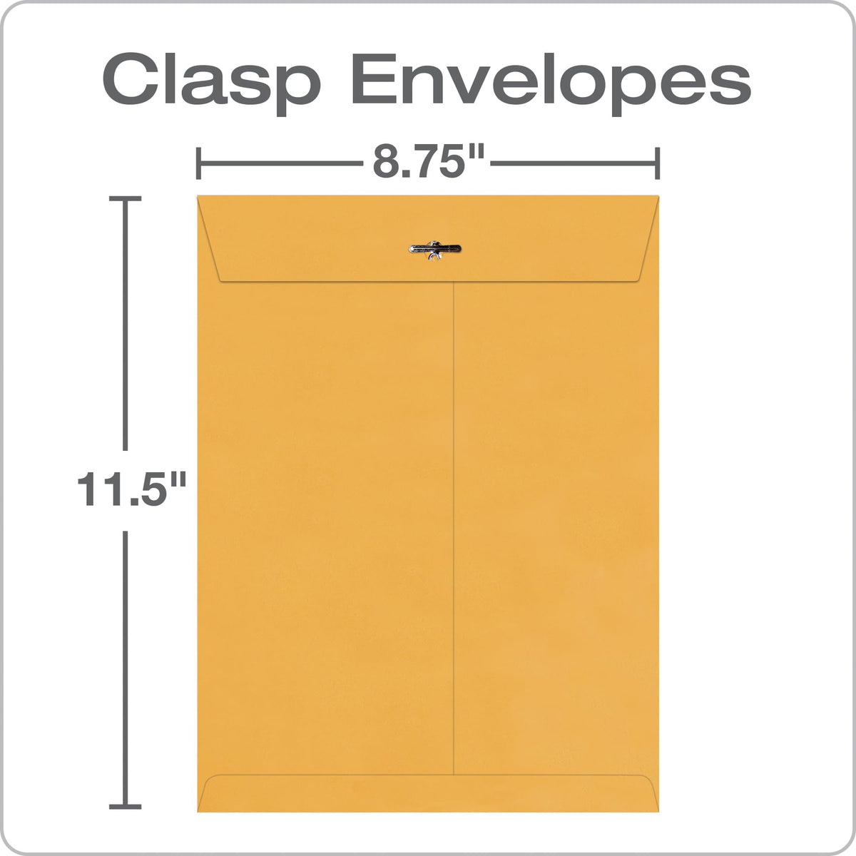 Quality Park Envelope QUA37787, 8.75 x 11.5, 100 Count – view 2
