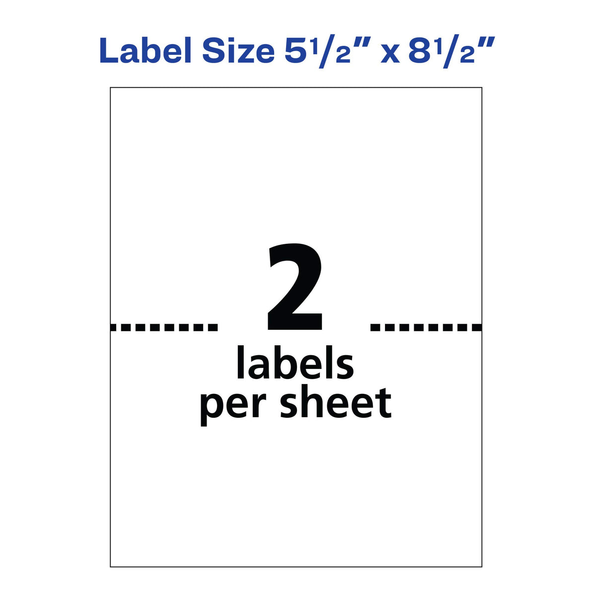 Avery Label 8426, One Size, 200 Count – view 4
