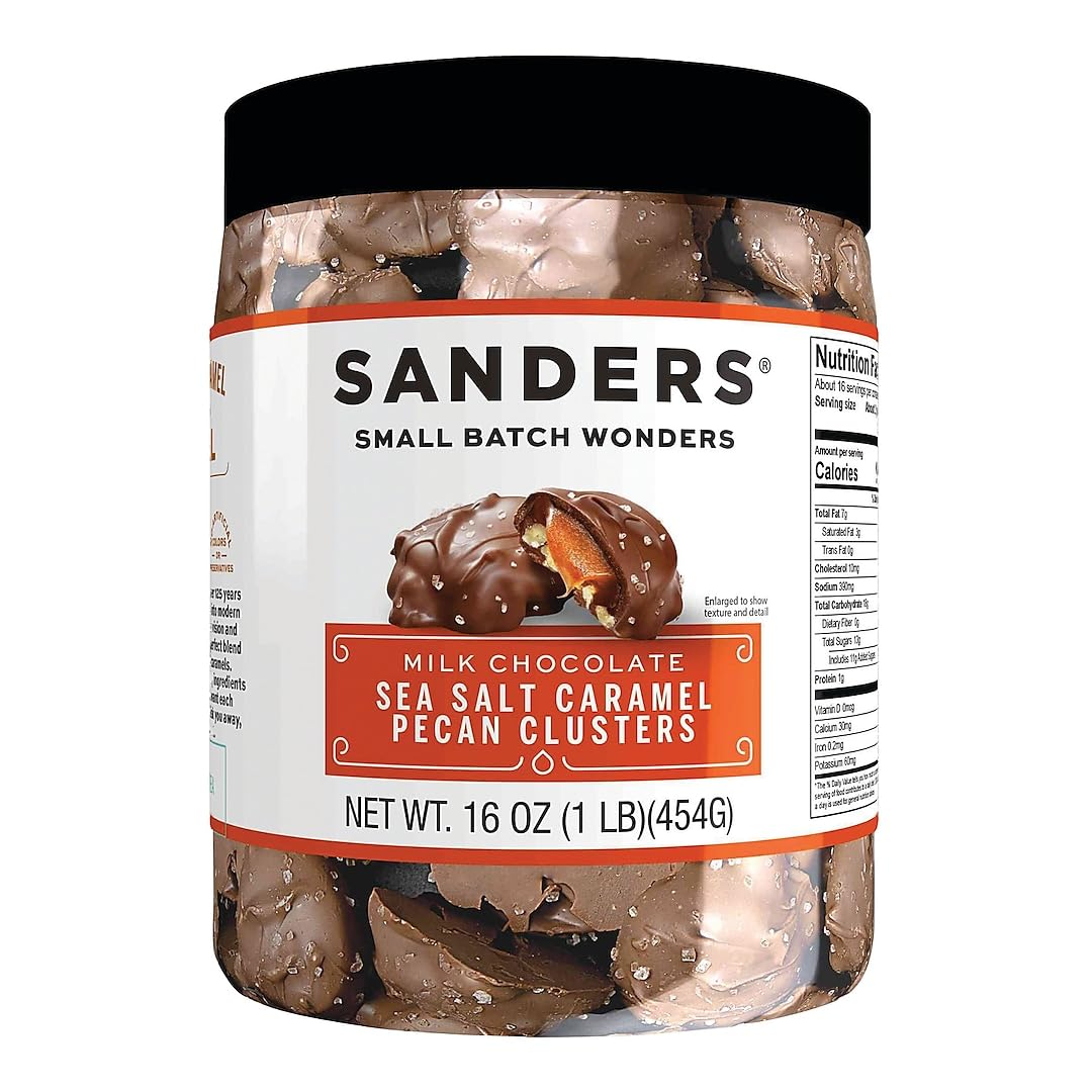 Sanders Chocolate Candy MRY30971, 16 Ounce Tub