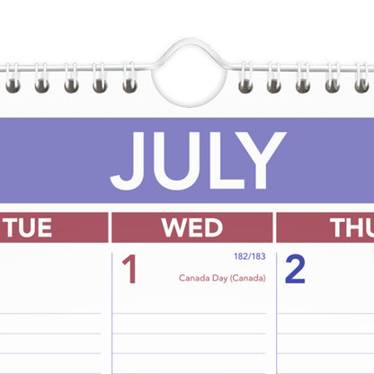 AT-A-GLANCE Calendar AY328, 15.5"W x 22-3/4"H – view 4