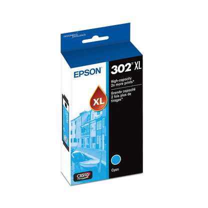 Epson Inkjet Printer Ink T302XL220-S, High Yield