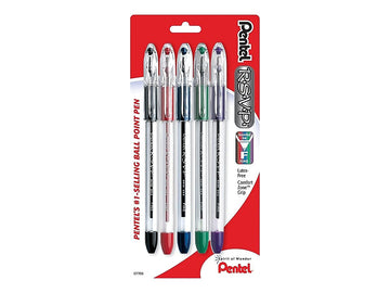 Pentel Writing Instrument BK90BP5M, 5 Count
