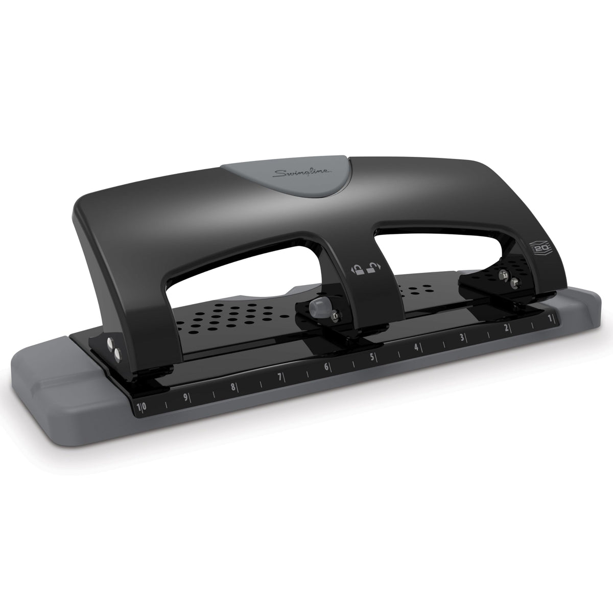 Mead Hole Punch 74133, 3 Hole Punch