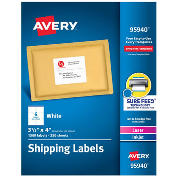 Avery Label 95940, One Size