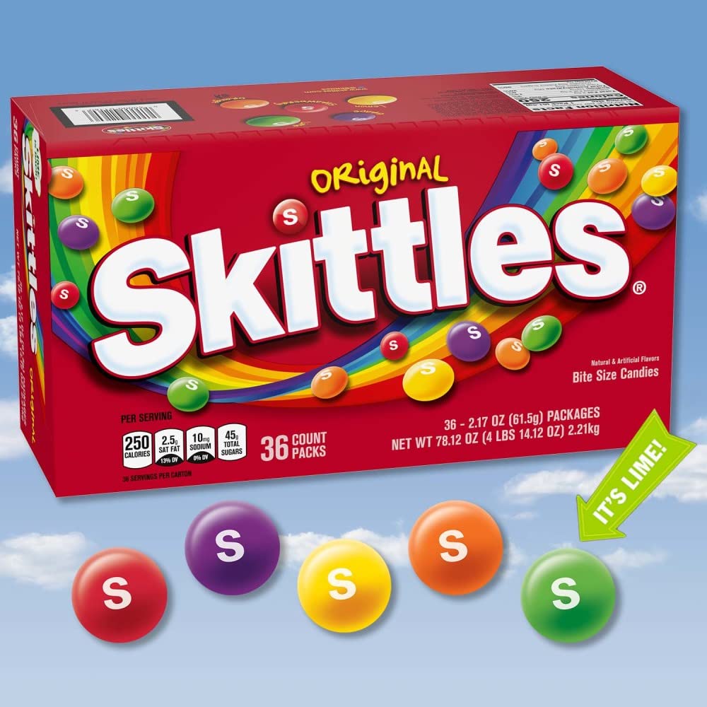 Skittles Sugar Candy hfs-koi-zk-a940, 2.17 Ounce (Pack of 36) – view 3