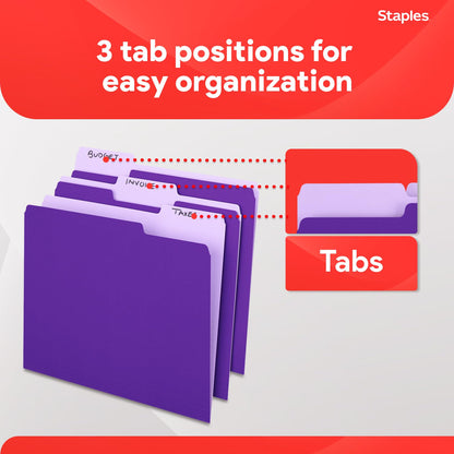 Staples File Folder ST535559-CC, 100 Pack – view 5