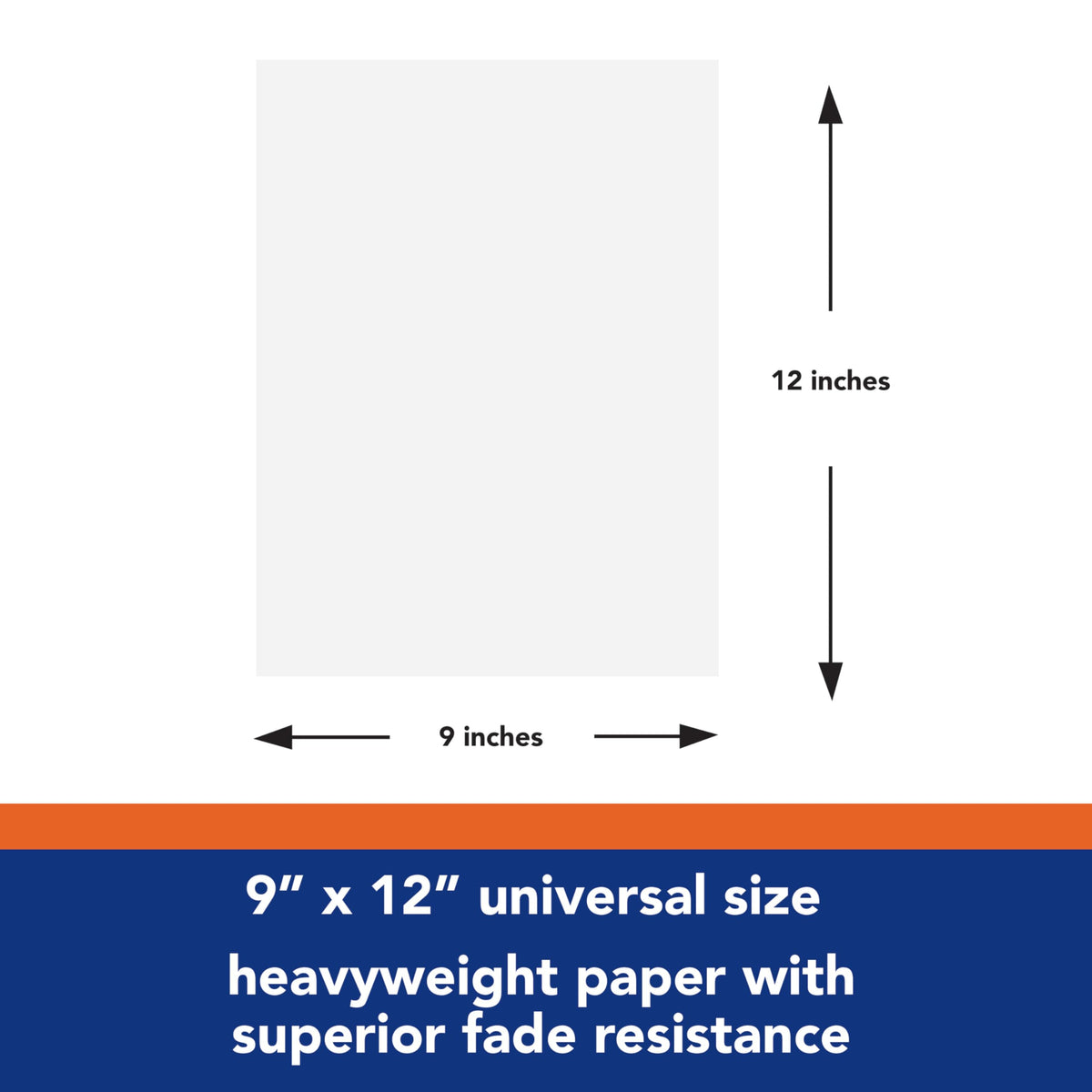 Tru-Ray Art Media Paper P103026, 9" x 12", 50 Count – view 3