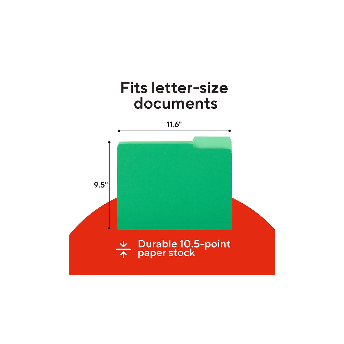 Staples File Folder 224543, 100 Pack – view 3