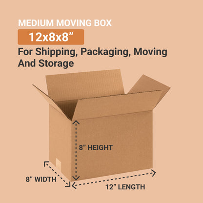 BOX USA Shipping Box 1288, One Size, 25 Count – view 2