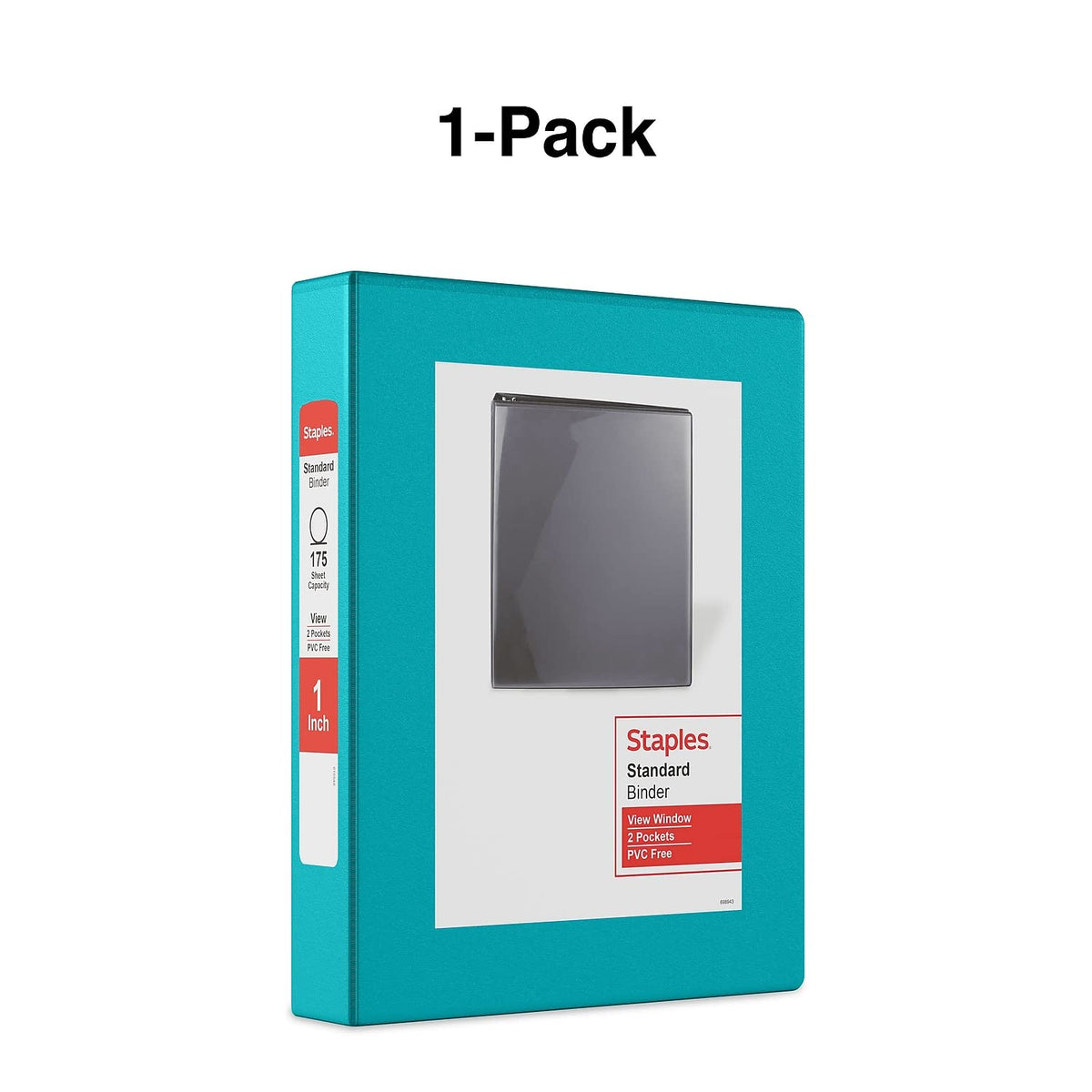 Staples Storage Binder 26456-CC, Mini – view 7