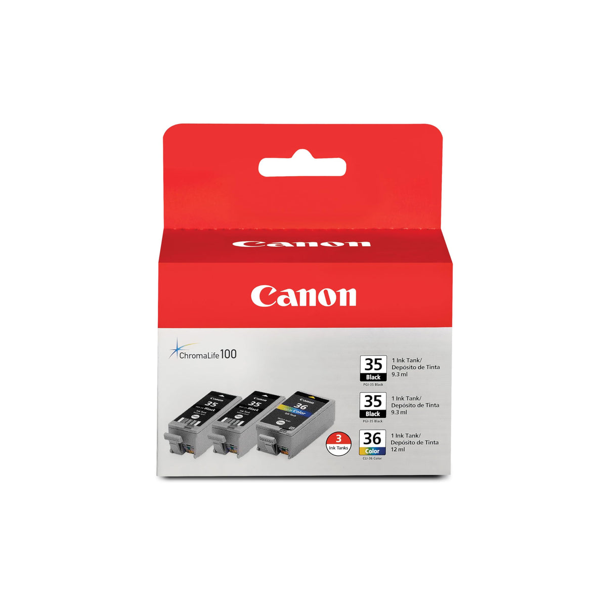 Canon Inkjet Printer Ink 1509B007, 3 Count
