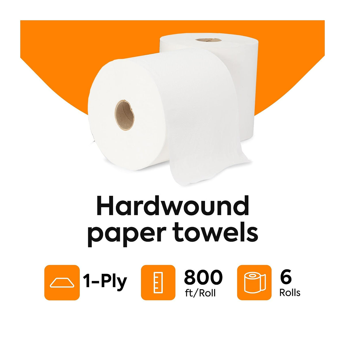 COASTWIDE Paper Towel CW21811, 800 ft (Pack of 6) – view 2