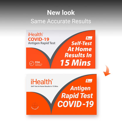 iHealth Clinical Diagnostic Testing Kit ICO-3000, 1 Pack, 5 Tests Total – view 8