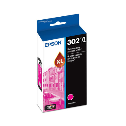 Epson Inkjet Printer Ink T302XL320-S, High Yield