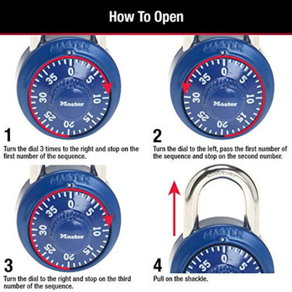Master Lock 1530DCM, 1 Pack, Colors may vary – view 5