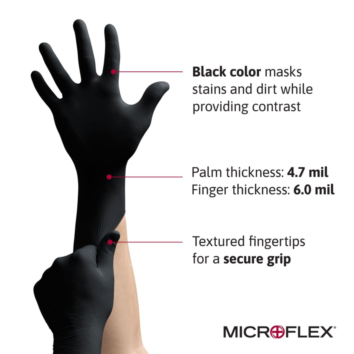 Ansell Protective Glove MCRMK-296-XXL, 2X-Large (Pack of 100) – view 2