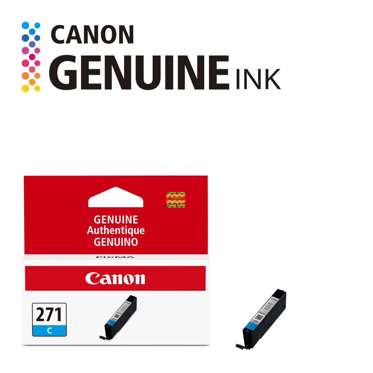 Canon Inkjet Printer Ink CLI-271 Cyan, 1 Count – view 8