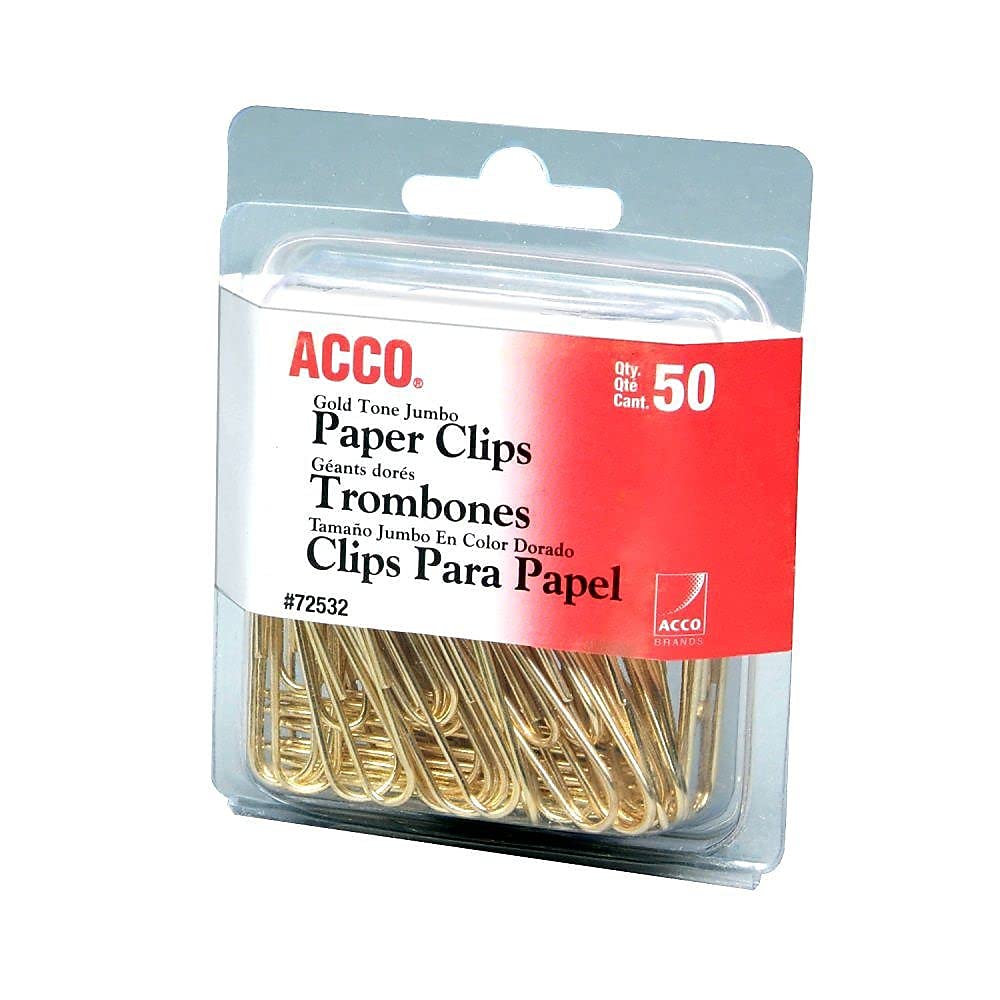 ACCO Brands Paper Clip Clamp A7072532, 50 Count – view 2