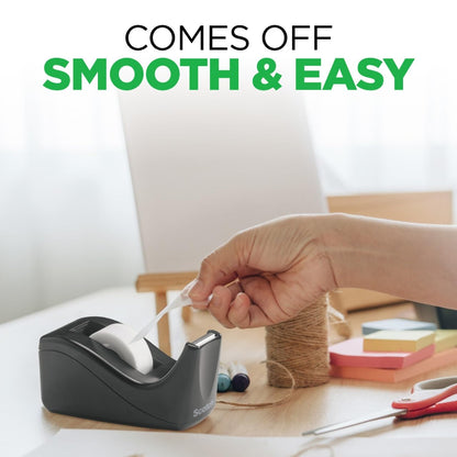 Scotch Tape Label Dispenser C60-BK, Up To 3/4 In – view 4