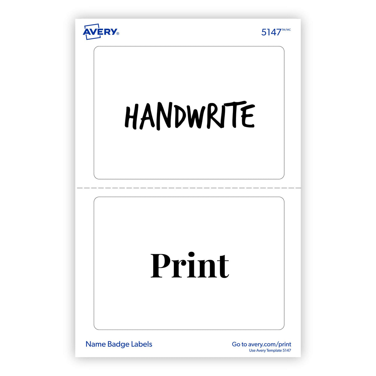 Avery Label 5147, 2-1/3 in. x 3-3/8 in. – view 4