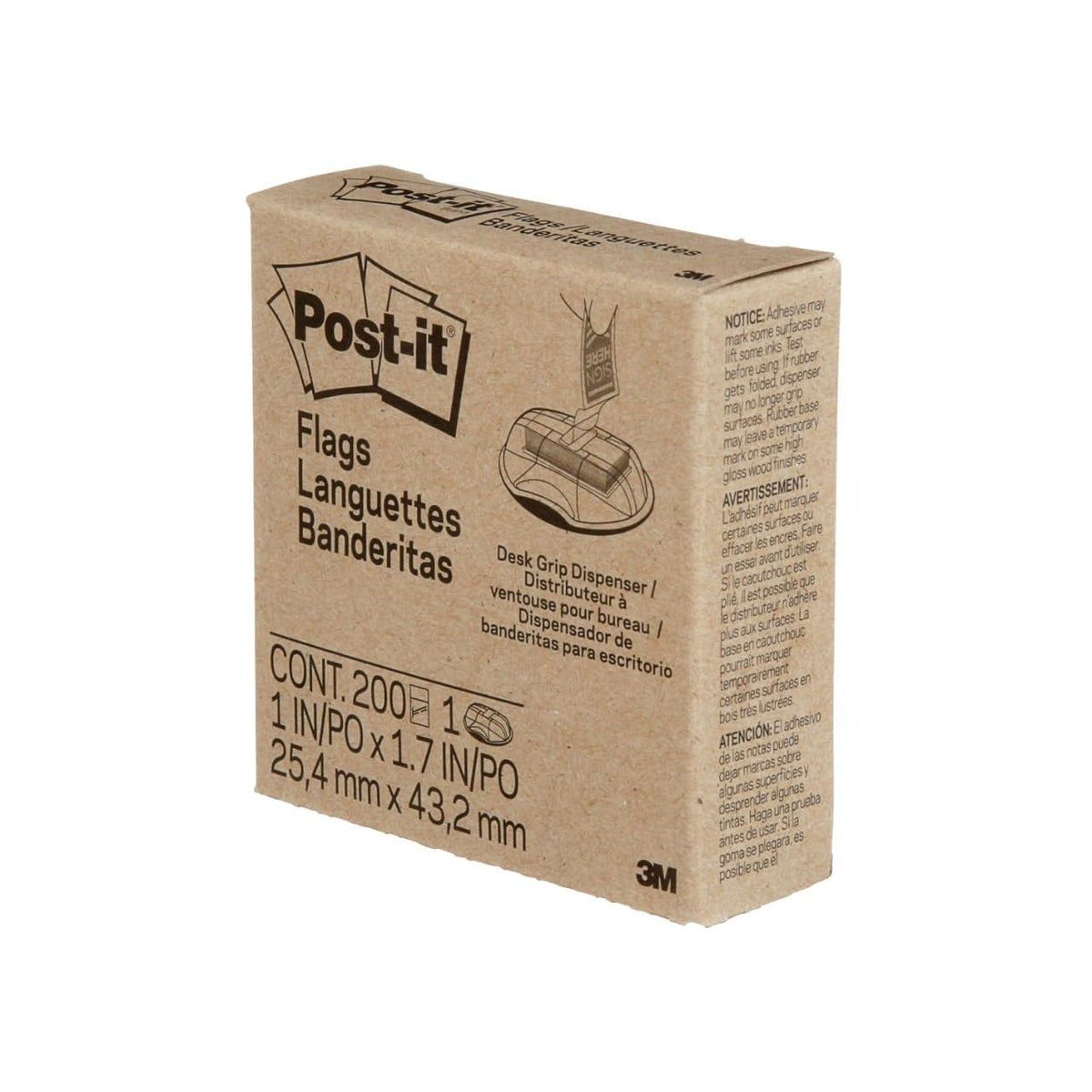 Post-it Self Stick Note 680-HVSHR, 1.2" x 1.2", 200 Count – view 7