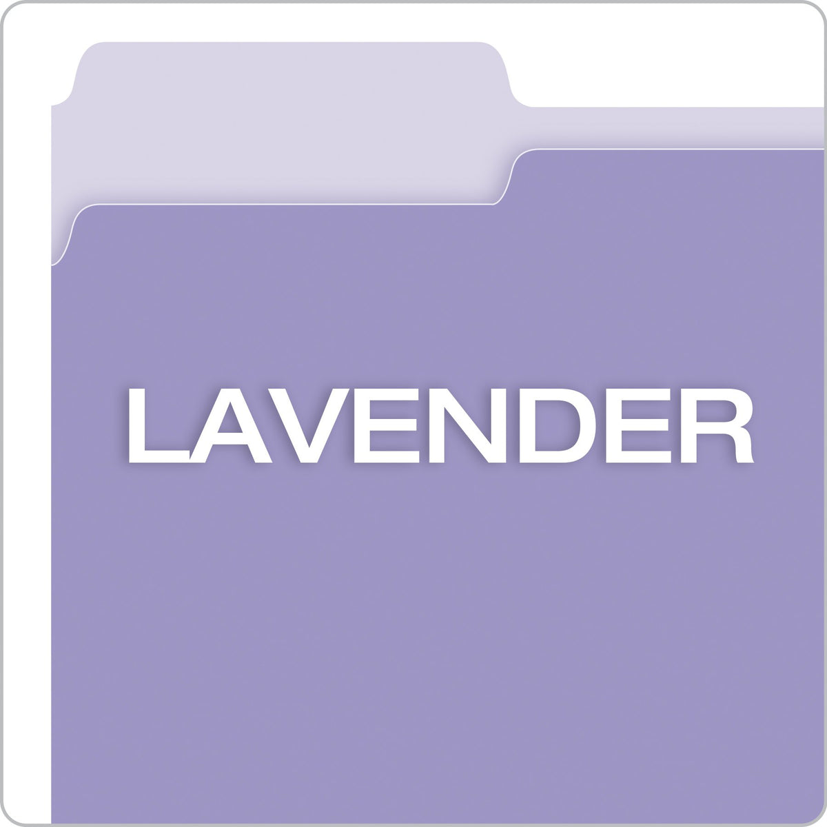 Pendaflex File Folder 152 1/3 LAV, 1 Box – view 4