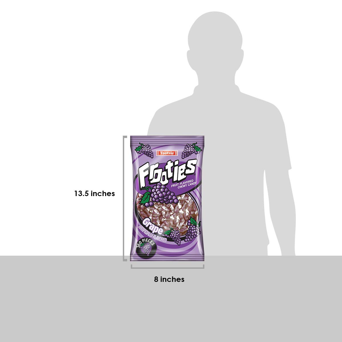 Tootsie Roll Sugar Candy 071720077801, 360 Count – view 7