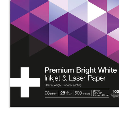 Staples Print Copy Paper 733333/733331, 28 Lb., 500 Count – view 2